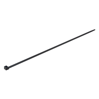 1025 x 12,7 mm 6.6 Nylon kabelbinder zwart