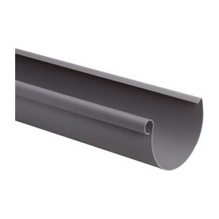 S-lon mastgoot 125mm grijs L= 2M